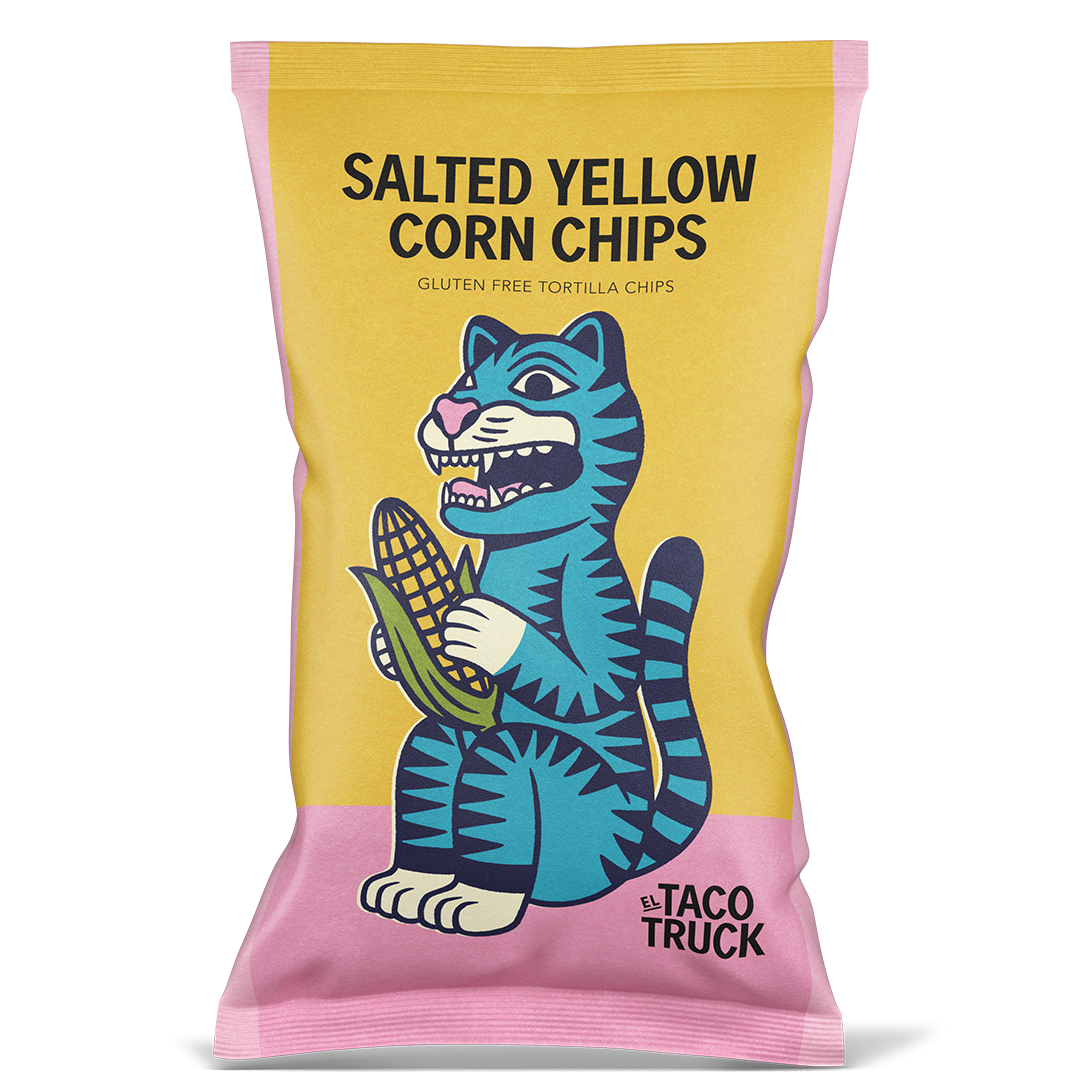 Salted Blue Corn Chips El Taco Truck